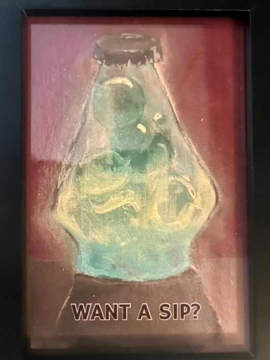 Framed Print - "Party Poison"