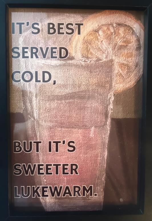 Framed Print - "Revenge/Lemonade"