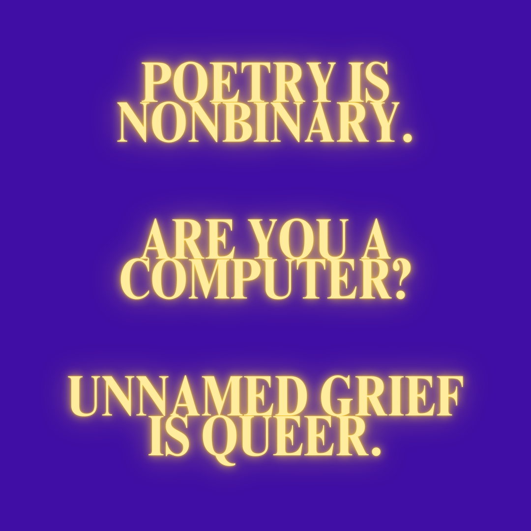 Sticker - Unnamed Grief is Queer