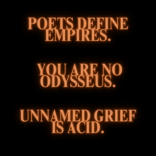 Sticker - Unnamed Grief is Acid
