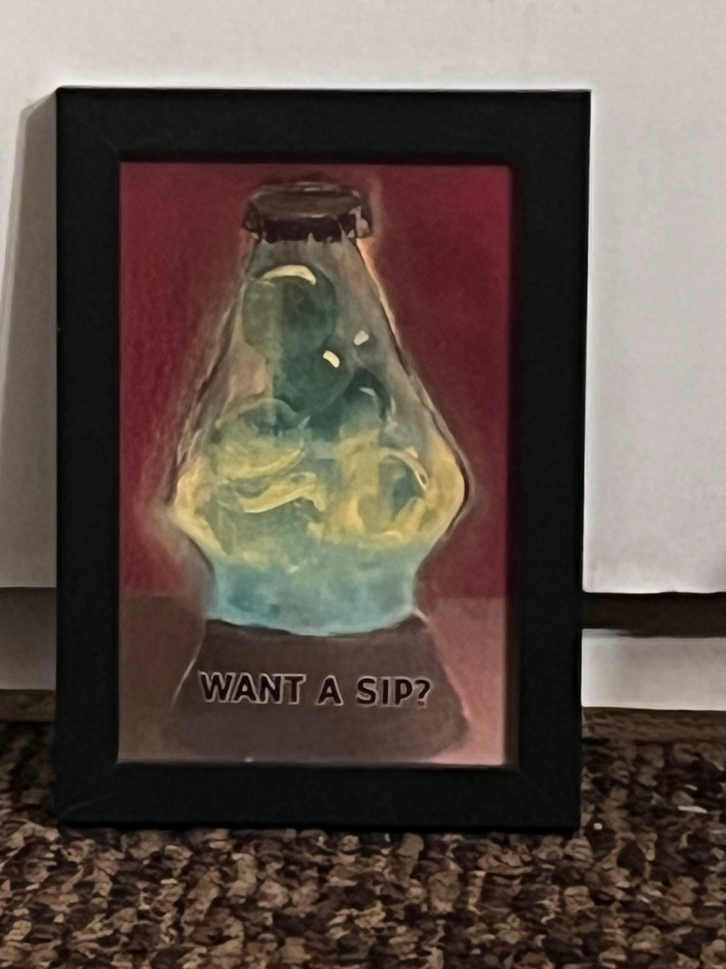 Framed Print - "Party Poison"
