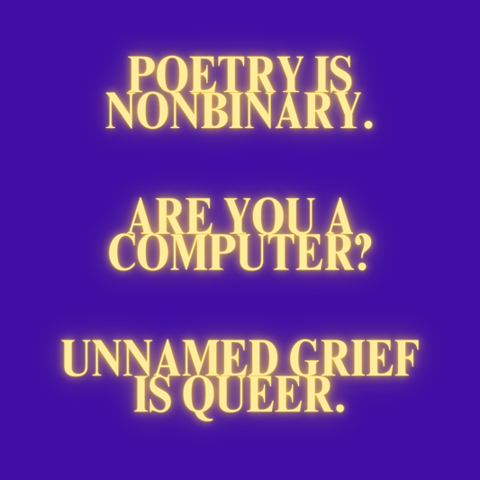 Sticker - Unnamed Grief is Queer